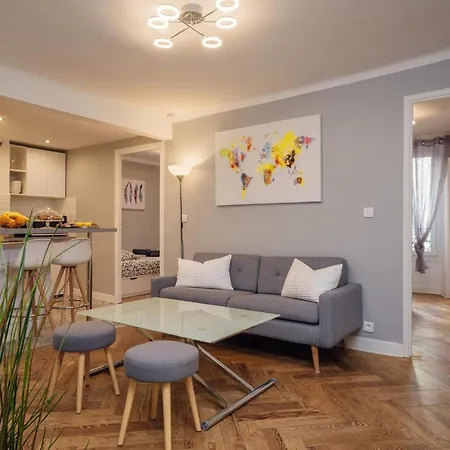 Le Chic - Comfortable 2br In The Heart Of Jean Medecin In Welkeys Nice